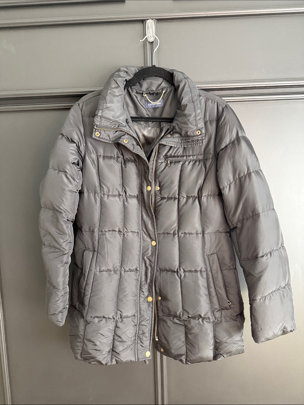 Women’s Lands End Down Puffer Jacket